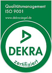DEKRA zertifiziert – Qualitätsmanagement ISO 9001 – www.dekra-siegel.de