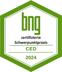bng-zertifizierte Schwerpunktpraxis CED 2024